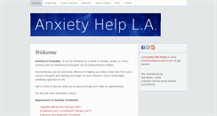 Desktop Screenshot of anxietyla.com